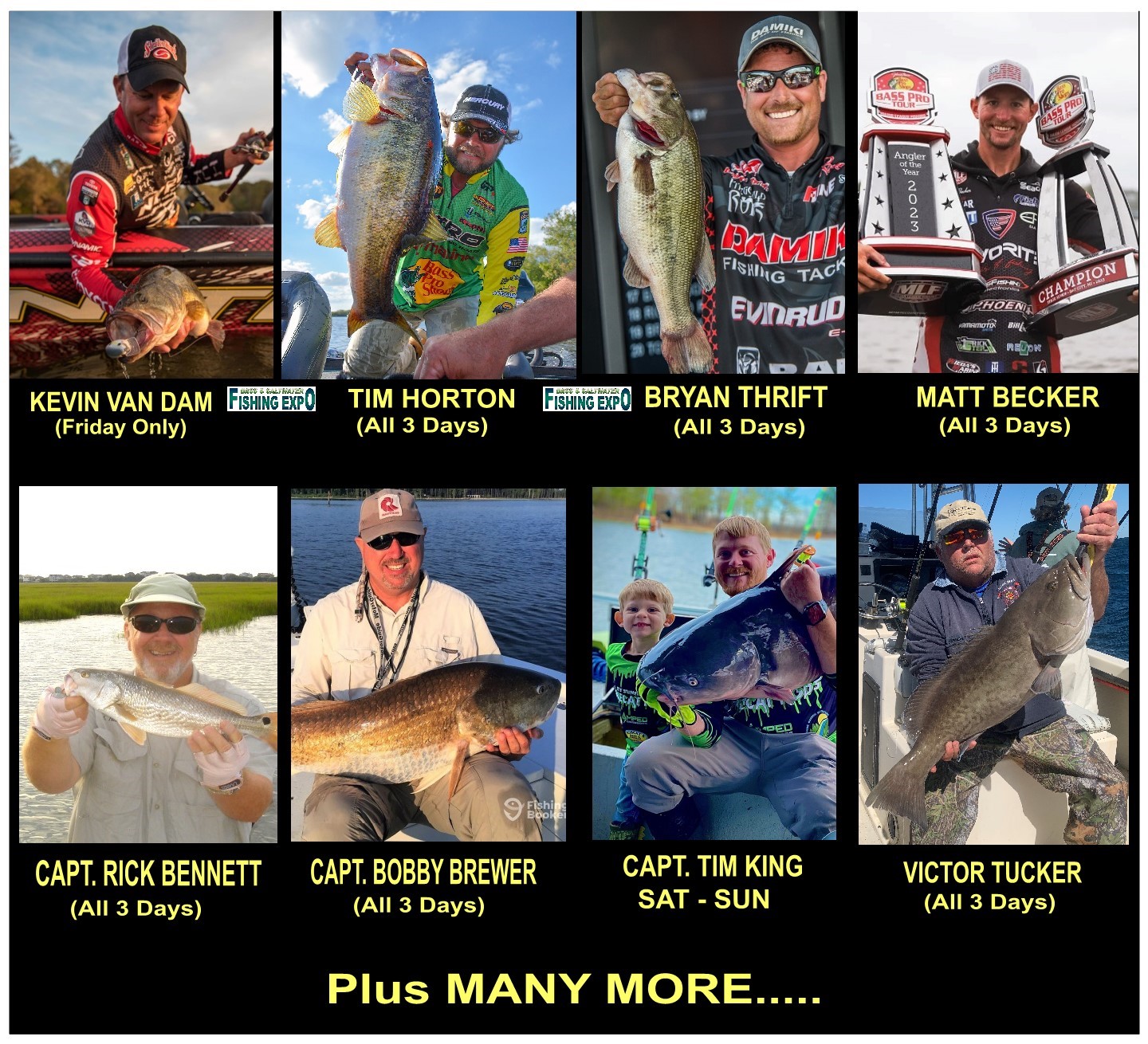 24 Line-Up – Bass and Saltwater Fishing Expo